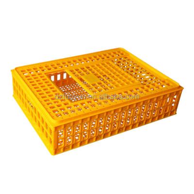 China Farms Plastic Chicken Bird Pigeon Transport Crates For Live Poultry for sale