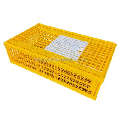 China Wholesale Plastic Farms Poultry Bird Transport Cages For Transporting Adult Chickens for sale