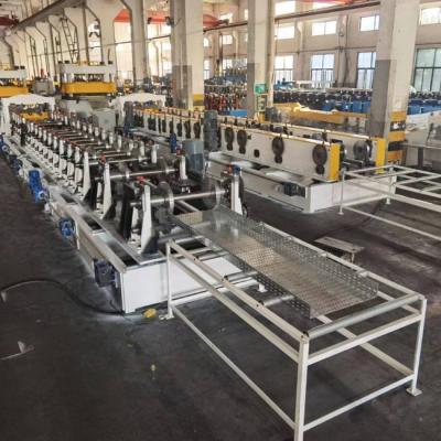 China Hydraulic Motor Cable Tray Forming Machine Siemens PLC Long Service Life for sale