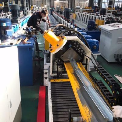 China High Speed 75m/Min Furring Channel Roll Forming Machine With Siemens Motor for sale