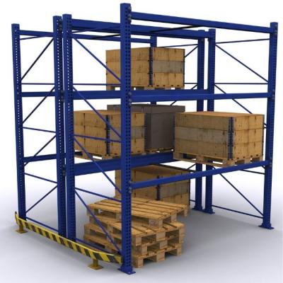 China Automatic Blue Steel Industrial Tile Storage Rack Production Line for sale