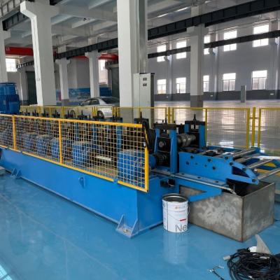 China Hydraulic Cutting Solar Strut Channel Roll Forming Machine 16 Stations 10-15m/min for sale