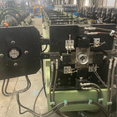 China Steel Round Rain Gutter Forming Machine Water Pipe Aluminum Roll Forming Machine for sale