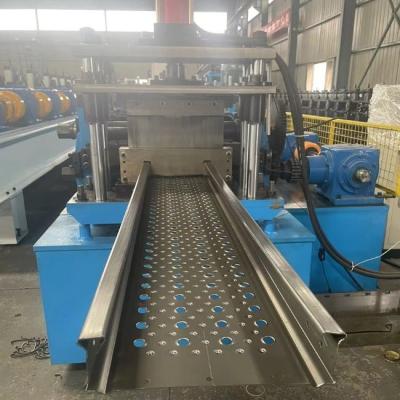 China Fully Automatic Scaffolding Board Steel Roll Forming Machine 0-18m/min for sale