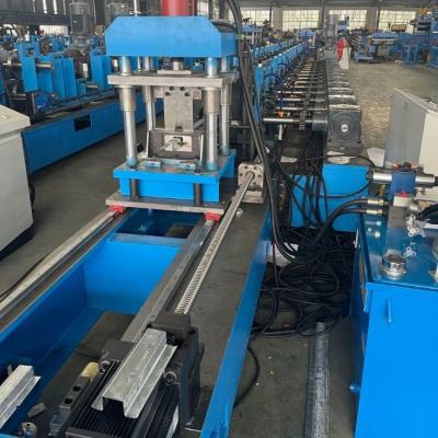 China 40-45m/min Stud Track Roll Forming Machine With Continuous Flying Cut Technology for sale