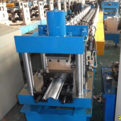 China Steel Rolling Shutter Door Roll Forming Machine Cr12 Roller For Food Beverage Shops for sale