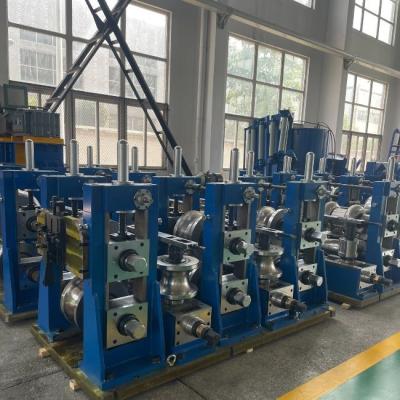 China Precision Carbon Steel Welded Tube Mill Line With PLC Control Cold Saw Cutting 10-600mm Diameter for sale