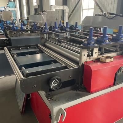 China Metal Straightening Machine 600mm-1600mm Steel Sheet Leveling Machine PLC Control for sale