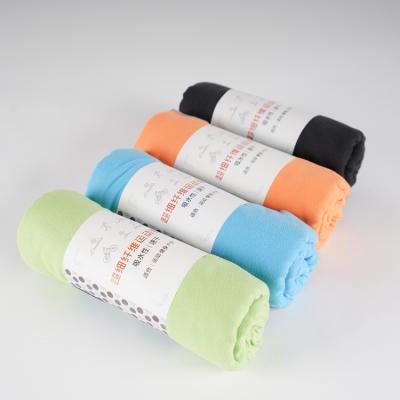 China Wholesale Disposable Customized Solid Color Microfiber Suede Sport Quick Dry Towel for sale