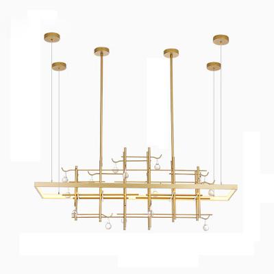 China 2022 New Design Modern Iron Chandelier Hanging Lighting Lamp Dining Room Luxury Decoration Pendant Lights for sale