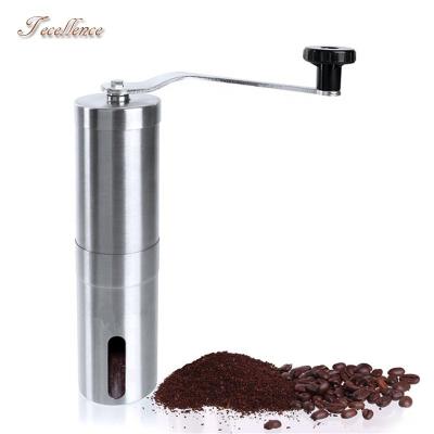 China Outdoor Professional Manufacturer Heavy Duty Stainless Steel Adjustable Manual Coffee Bean Grinder Coffee Grinders for sale