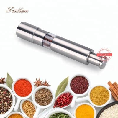 China Wholesale Viable Mini Spice Grinder Manual Salt and Pepper Grinder for sale