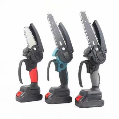 China Various Cheap Price Widely Used Anti-Slip 4 Inch Power 18v ​​Cordless Electric Chainsaw Machines for sale