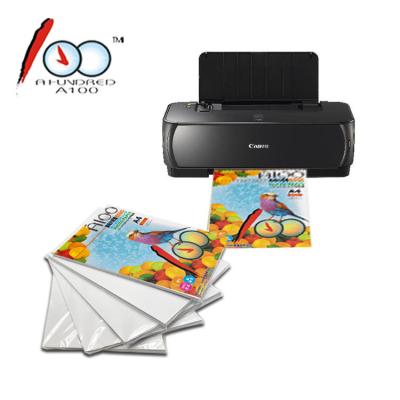 China A100 A4 150gsm Glossy Self Adhesive Sticker Photo Paper A4 for sale