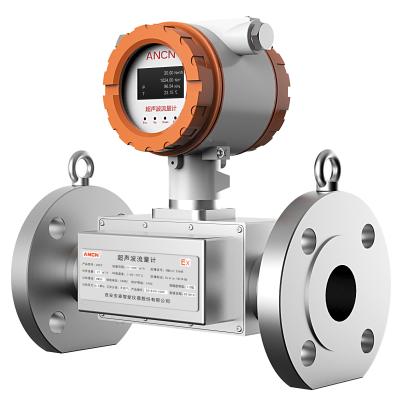 China 2 Channel 1% Accuracy Ultrasonic Natural Gas Flow Meter 0 - 6.4MPa Pressure ISO9001 for sale