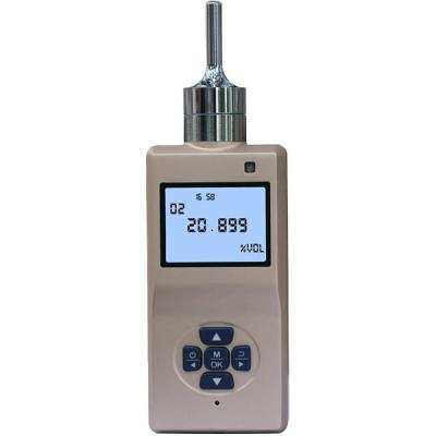 China Portable pump-suction Oxygen (O2)  gas detector for sale