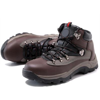 China Brand Good Quality Safety Anti-Static Boots Work Boots Black Waterproof Leather Toe Safety Shoes Work Shoes Steel for sale