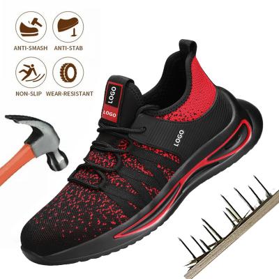 China Best Low Price Anti-Static Lightweight Cut Out Waterproof Casual Working Safety Shoes With Steel Toe for sale