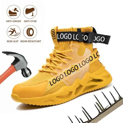 China Antistatic Toe Hiking Boots Mens Work Slip-Resistant Composite Boots Waterproof Steel Toe Boots Safety Shoe Manufacturer for sale