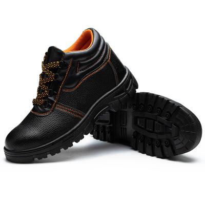 China 2022 hot sale high quality men's steel toe waterproof steel toe and smash proof work safety shoes for sale