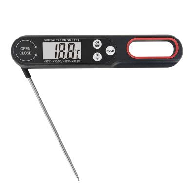 China Calibration Folding Function For Cooking Food Candy 2021 Waterproof BBQ Instant Read Digital Meat Cooking Thermometer Wireless Instant Read Food Thermometer for sale