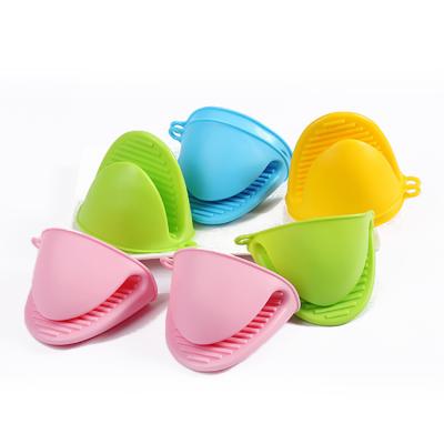 China Oven Mitts Silicone Heat Insulation Viable Silicone Oven Gloves Cooking Mitts Pinch Grips Kitchen Heat Resistant Gloves for sale