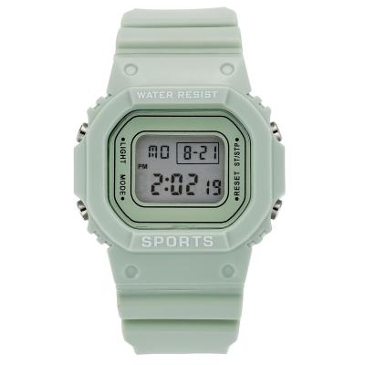 China Amazon New Product Square Stopwatch Electronic Watch Outdoor Wristwatches Led Product Kids Student Digital Watch Digital Watch for sale