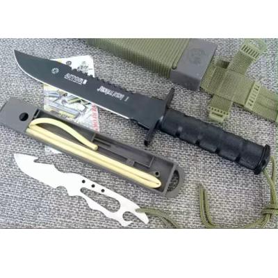 China Wholesale Non-variable 95024 multi functional hunting camping knife combat knife for sale