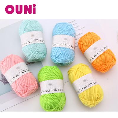 China Anti-pilling Colored Wholesale Exclusively For Africa Salon Hair Yarn People As Many Fashion Color 4 Ply 100% Acrylic Yarn for sale