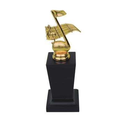 China Wholesale Europe Sublimation Metal Custom Engraved Music Award Trophy Customized Creative Trophy Trophy for sale