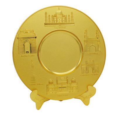 China Europe Factory Custom Gold And Silver Commemorative Logo Plates Blank Printed Name Plate Self Adhesive Printed Trophy Plate for sale