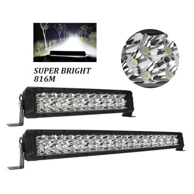 China 816M Super Bright 12V 24V Off Road Die Cast Aluminum Housing Light Bar 14