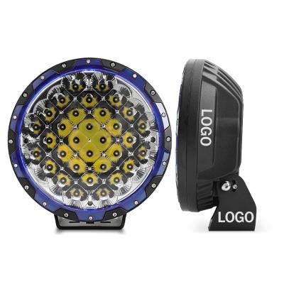 China 9inch 4x4 Led Spotlight 1500M Super Bright Round Spot Light 1500M Super Bright Round Truck Car Offroad Bumper 7 9