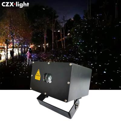 China NEWEST Outdoor Waterproof Christmas Firefly Star Laser Projector Patio Light ip65 White Decorative Festival Light for sale