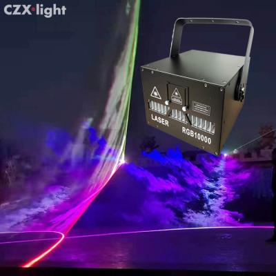 China Hot Sale High Brightness Multi Color Laser Projector 40k DJ Beam Disco Stage Light Disco Lighting 10 Watt Stage Laser Light Club Show Disco DJ for sale