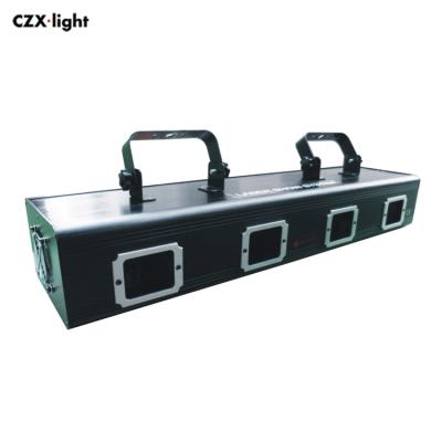 China Club BAR Factory Price Laser Stage Lights 1W Four Heads Laser Light Rays Lights For Disco Party for sale