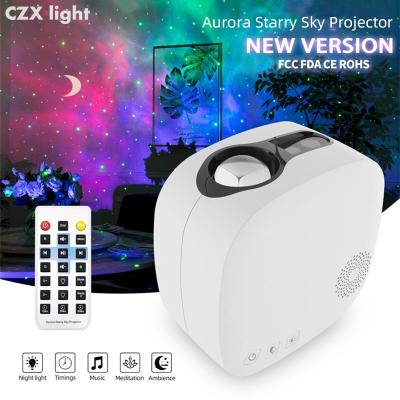 China 2021 multicolor laser star projection new room spark magic led star light timer northlight moon and stars projector with outdoor for sale