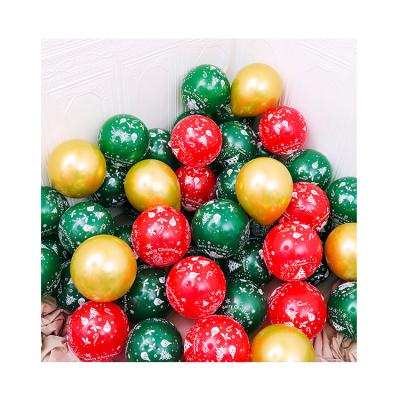 China Wholesale Party 2022 New Design Cheap Price Deco Set Latex Christmas Balloon for sale