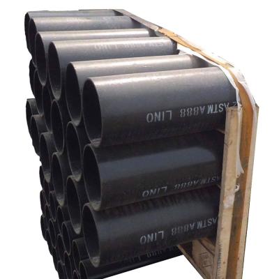 China Drainage UPC ASTM A888 Hubless Cast Iron Pipes For Water Casing Pipe CI Pipe Manufacturer for sale