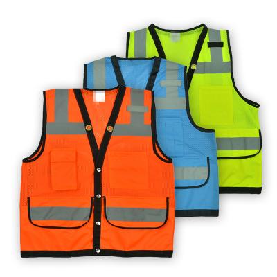 China High Visibility High Visibility Safety Shirts Safety Reflective Vest Safety Reflective Vest Coat for sale