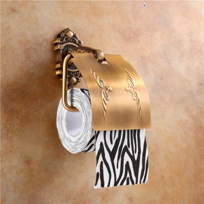 China Modern Wall Mounted Modern Toilet Paper Roll Holder Bathroom Antique Paper Holder for sale