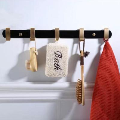 China Viable Wholesale Clothes Hook Behind The Door Wardrobe Bathroom Kitchen Coat Hook Hidden Folding Hook for sale