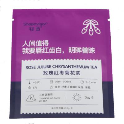 China Recyclable Luxury Three Sides Sealing Bags Coffee Tea Packaging Bag Plastic Zipper Stand Up Pouch Aluminum Foil Bags en venta