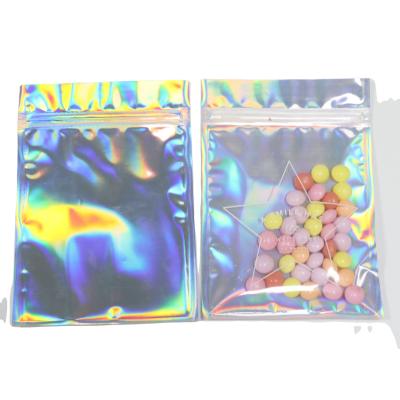 Cina Custom Printed Smell Resistant Moisture Proof Mylar Bags Resealable Zipper Lock Candy Gummy Snacks Reusable Food Packaging Bags in vendita