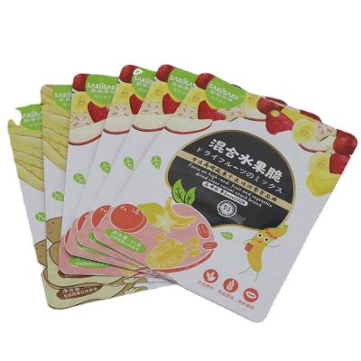 China Disposable Hot Sale Crafted Aluminum Foil Packet Reuse Reuse Packaging Zipper Bags Aluminum Plastic Packaging Bag For Dried Fruits for sale