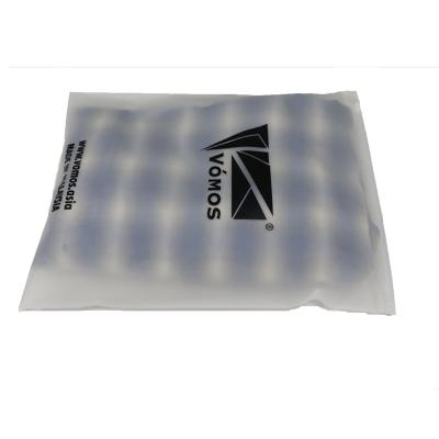 China Manufacturer Recyclable Cheap Price Custom Matte Frosted Apparel Ziplock Bag In Stock for sale