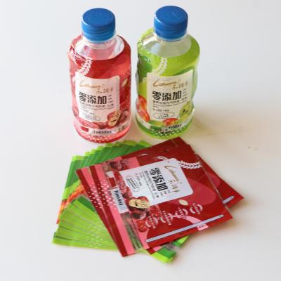 중국 Disposable Wholesale Cheap Custom Plastic PVC/PET Shrink Film For Beverage Bottles Labels 판매용