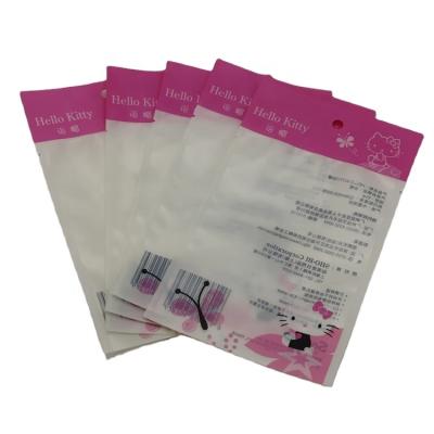 China Recyclable Wholesale Heat Seal Ziplock Bag Customized Plastic Bag For Shower Cap, Bath Cap for sale