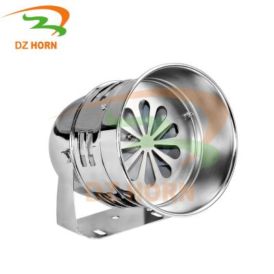 China Motorcycle/Car Factory Price Chrome Metal WOLO Air Raid Siren Modified Alarm Fa Motor Siren for sale