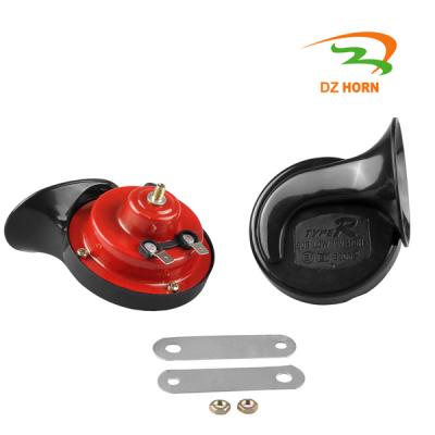 China Hot Sale 12V /24V Car Plastic Loud Electronic Snail Horn Dual Tone Horn for sale